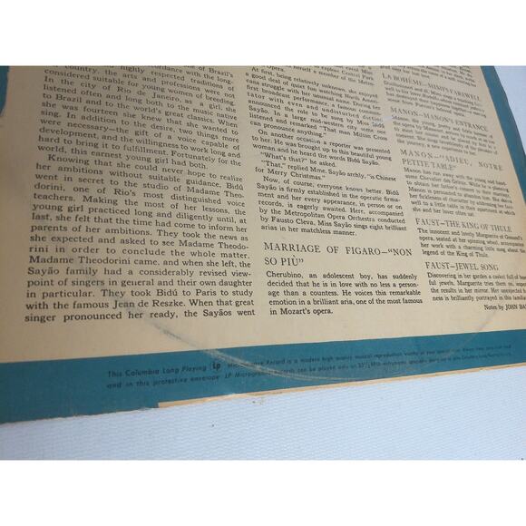 Columbia Masterworks Records Arias Ballet Suites Concerto Sonata Set of 4 - Picture 7 of 9